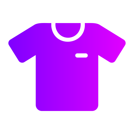 Tshirt Generic gradient fill icon