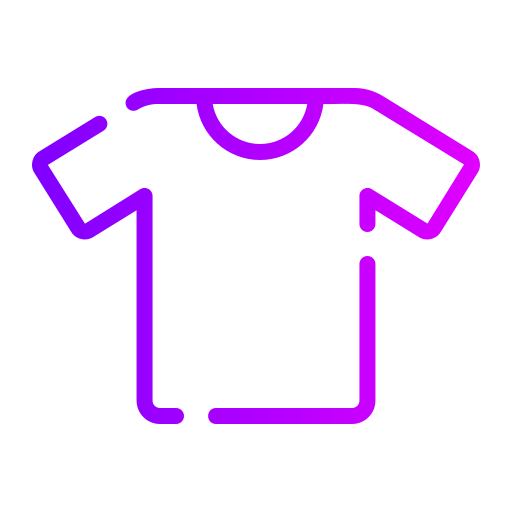 tシャツ Generic gradient outline icon