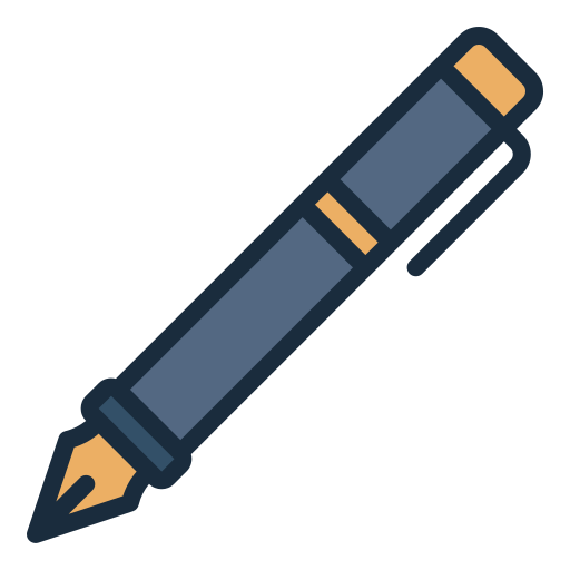 caneta tinteiro Generic color lineal-color Ícone