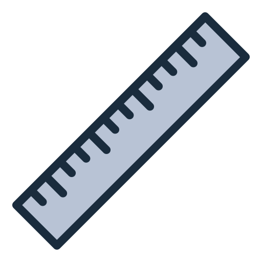 Ruler Generic color lineal-color icon