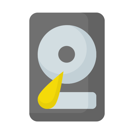 Hard disk Generic color fill icon