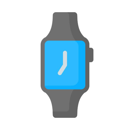 smartwatch Generic color fill icoon