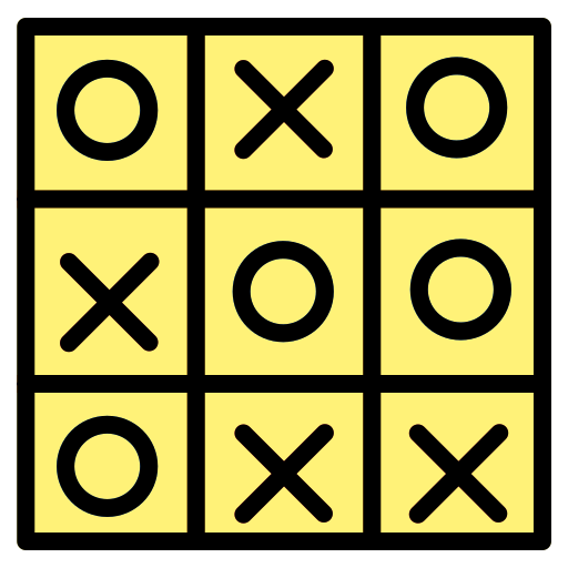 tic tac toe Generic color lineal-color icono
