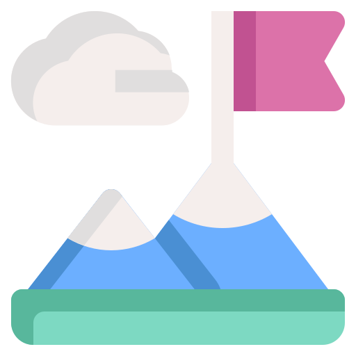 Mountain Generic color fill icon