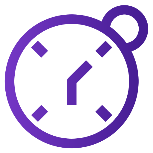 Stopwatch Generic gradient outline icon