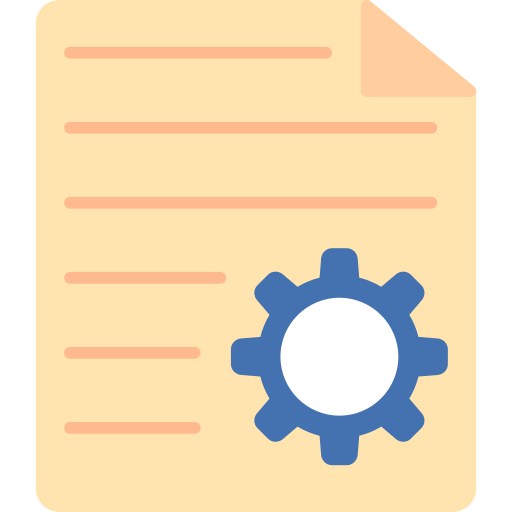 File Generic color fill icon