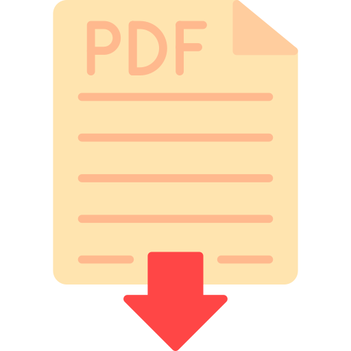 pdfファイル Generic color fill icon