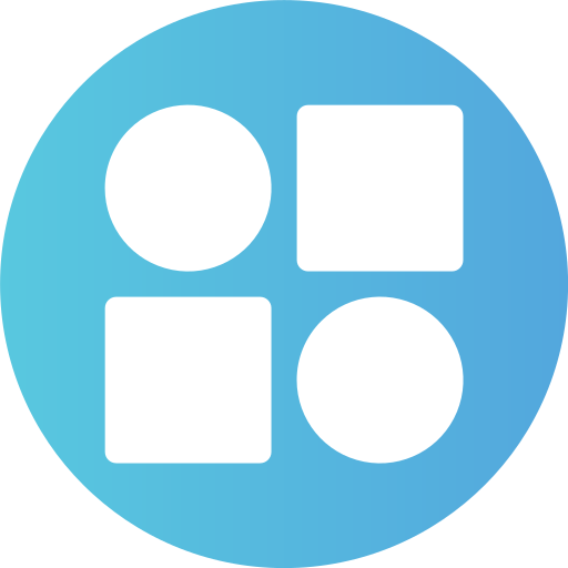 layout Generic gradient fill icon