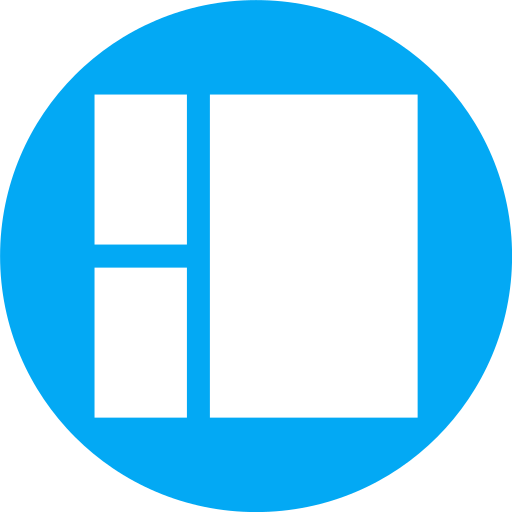 Layout Generic color fill icon