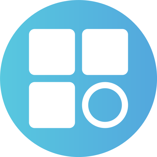 Layout Generic gradient fill icon