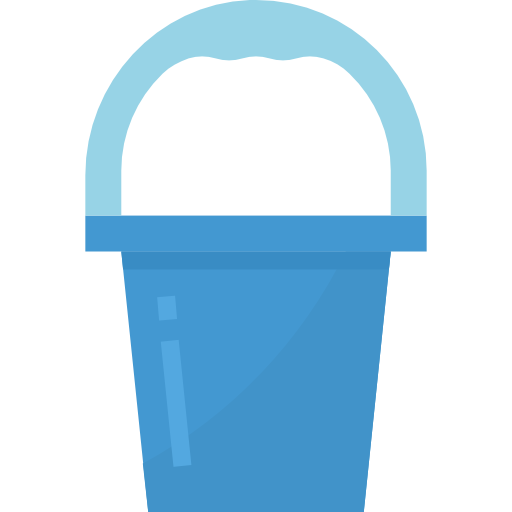 Bucket Aphiradee (monkik) Flat icon