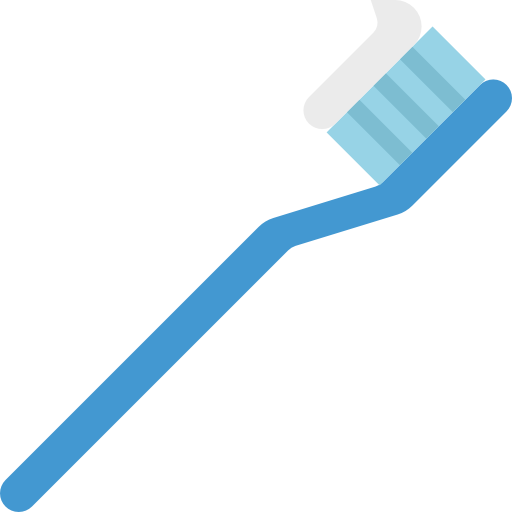 Toothbrush Aphiradee (monkik) Flat icon