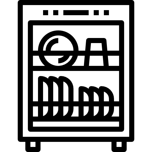 食器洗い機 Aphiradee (monkik) Lineal icon
