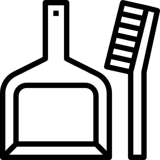 ちりとり Aphiradee (monkik) Lineal icon