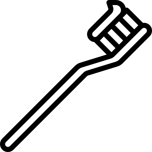 tandenborstel Aphiradee (monkik) Lineal icoon