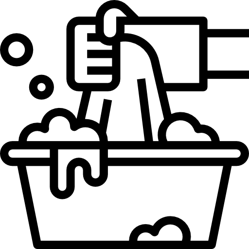 wäsche waschen Aphiradee (monkik) Lineal icon