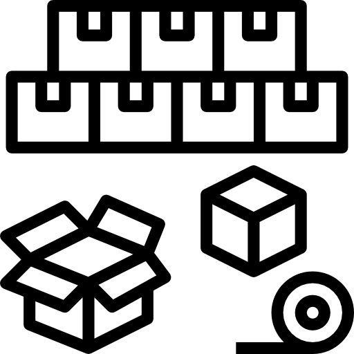 embalaje geotatah Lineal icono