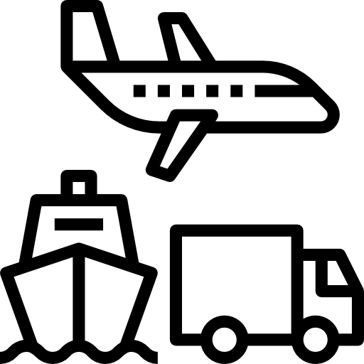 交通機関 geotatah Lineal icon