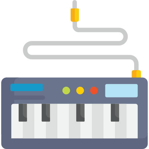 teclado elétrico Special Flat Ícone