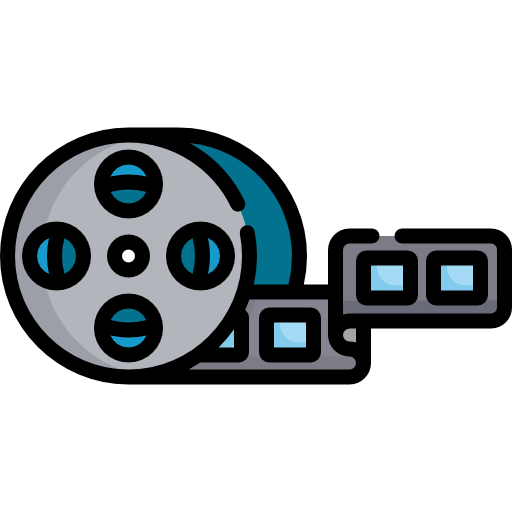 Film reel Special Lineal color icon