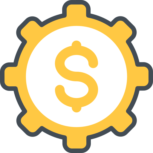 Dollar symbol Special Bicolor icon
