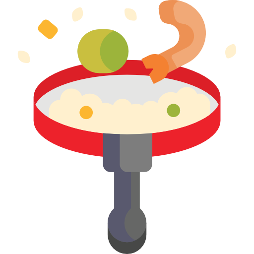 Frying Special Flat icon