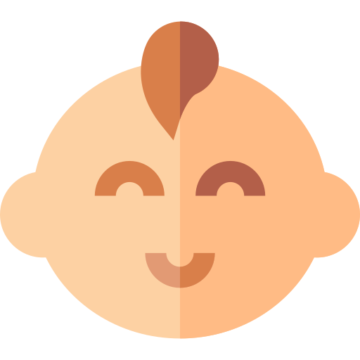 男の赤ちゃん Basic Straight Flat icon