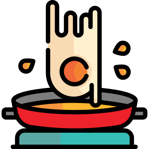 huevo frito Special Lineal color icono