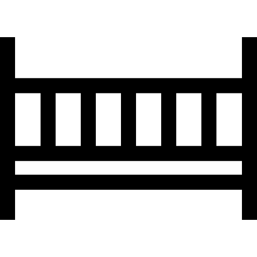 Cot Basic Straight Lineal icon