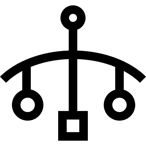 kinderbett Basic Straight Lineal icon