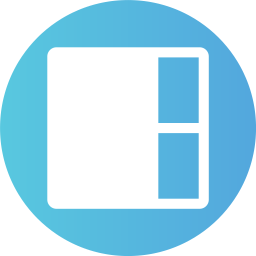 layout Generic gradient fill icon