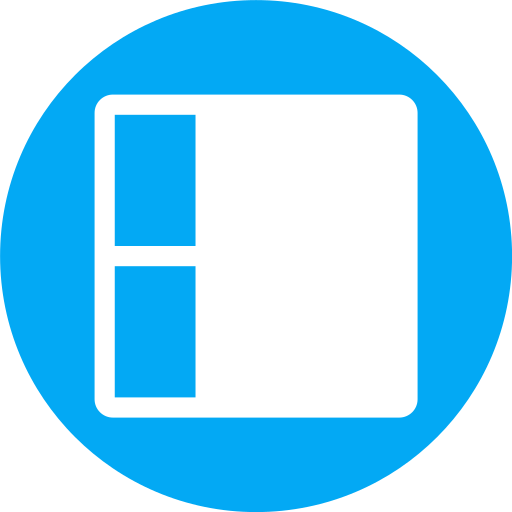 Layout Generic color fill icon