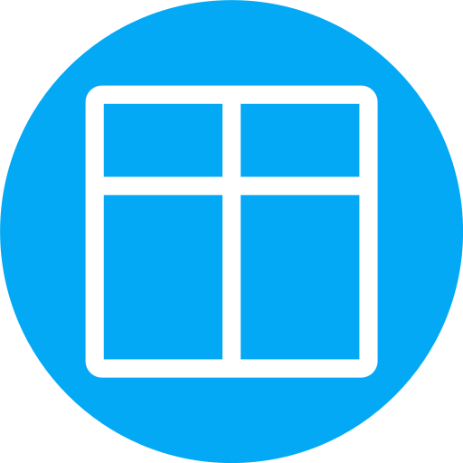 Layout Generic color fill icon