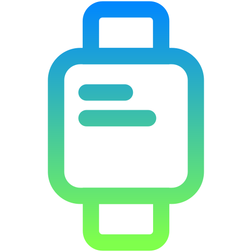 SmartWatch Generic gradient outline icon