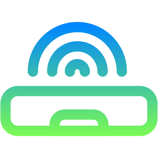 Wifi router Generic gradient outline icon