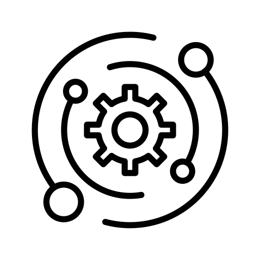 sistematizzazione Generic black outline icona