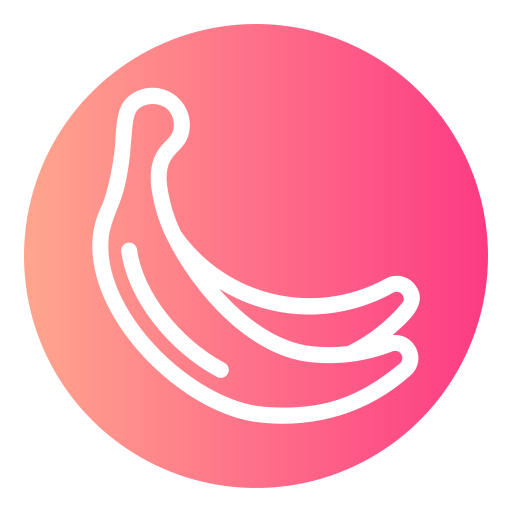 Banana Generic gradient fill icon