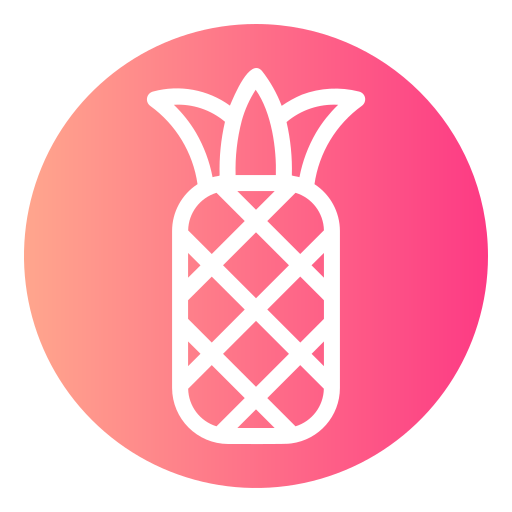 Pineapple Generic gradient fill icon