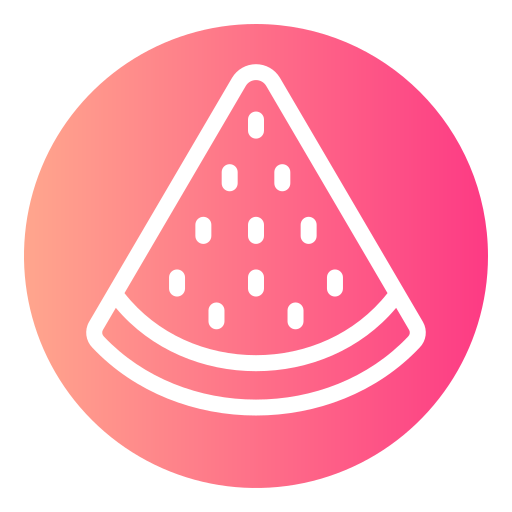 Watermelon Generic gradient fill icon
