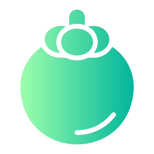 Mangosteen Generic gradient fill icon