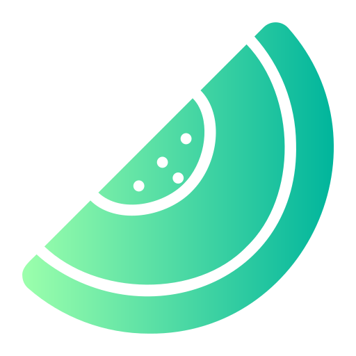 Melon Generic gradient fill icon