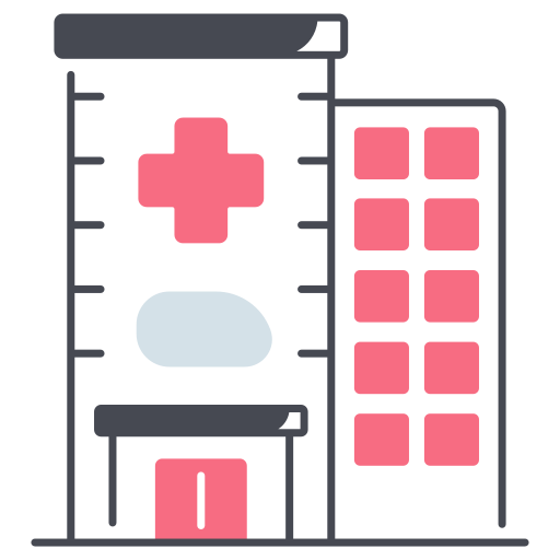 Больница Generic color lineal-color иконка