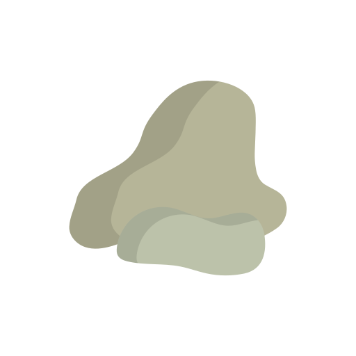 roccia Generic color fill icona