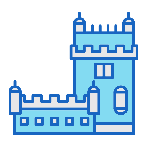 belem-turm Generic color lineal-color icon