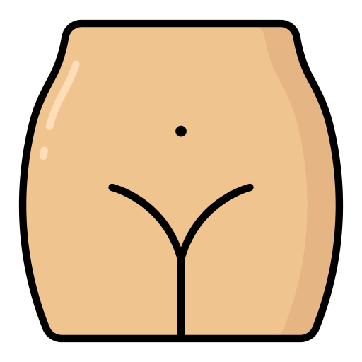 vulva Generic color lineal-color icono