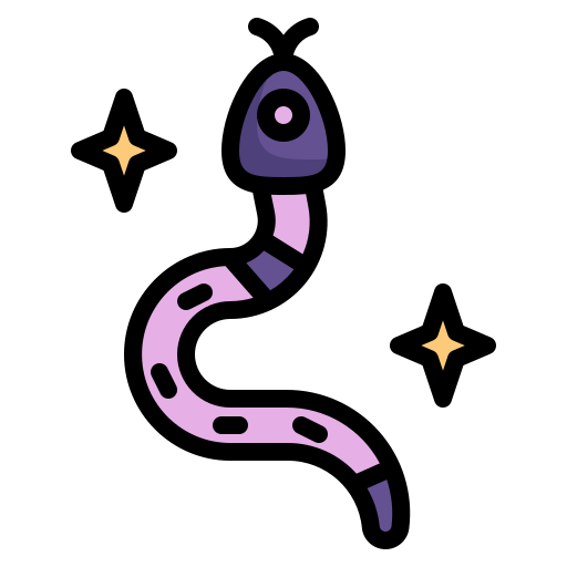 蛇 Generic color lineal-color icon