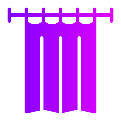 シャワーカーテン Generic gradient fill icon