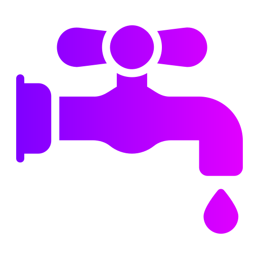 rubinetto dell'acqua Generic gradient fill icona