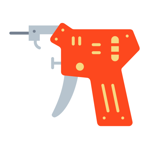 Lock pick gun Generic color fill icon
