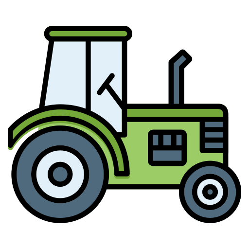 tracteur Generic color lineal-color Icône